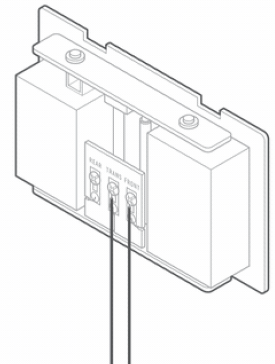 ALARM Video Doorbell ADC-VDB770 Installer le module d'alimentation