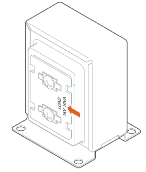 Sonnette vidéo ALARM ADC-VDB770 Spécifications du transformateur