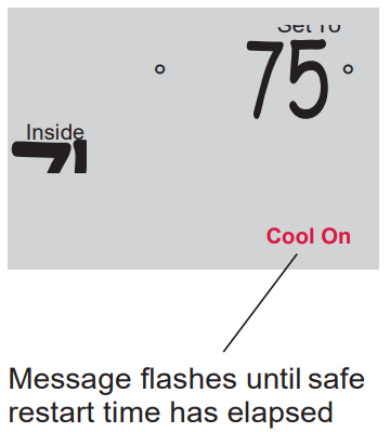 Honeywell Thermostat numérique non programmable PRO TH3110D - Compresseur intégré