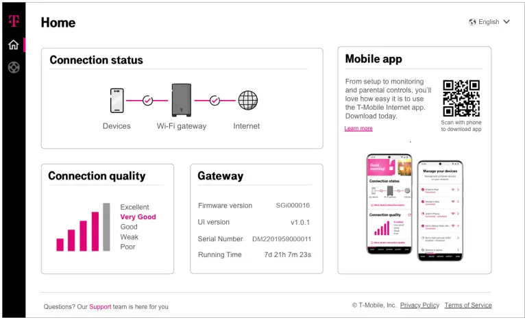 Passerelle T-Mobile FAST 5688W 5G-fig8