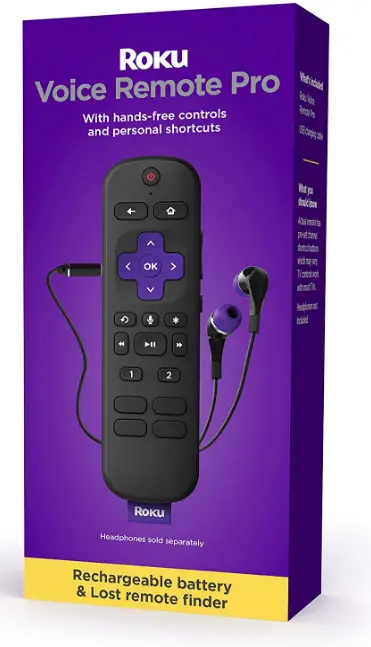 Roku-RCS01R-Roku-Voice-Remote-Pro-Produit