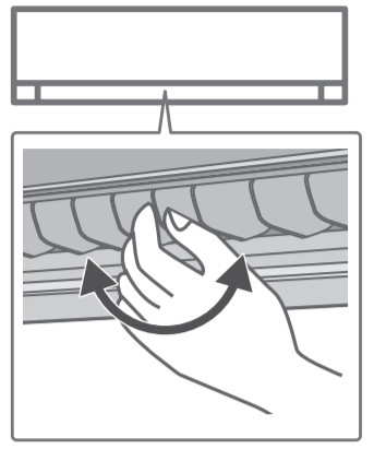 Climatiseur Panasonic -Flux d'air horizontal