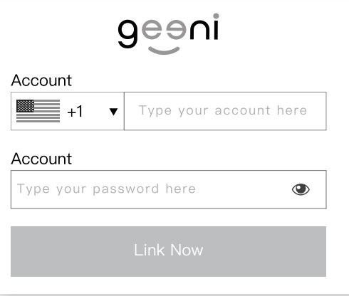 geeni Smart Wi-Fi Camera -Geeni app