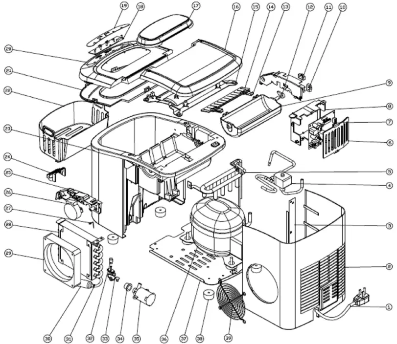 Diagramme d'explosif