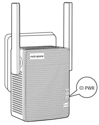 rock space AC750 AC1200 Répéteur WiFi bi-bande -