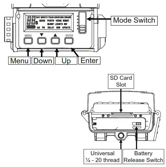 STEALTH CAM STC-QS20 Caméras numériques de détection - Aperçu de la caméra