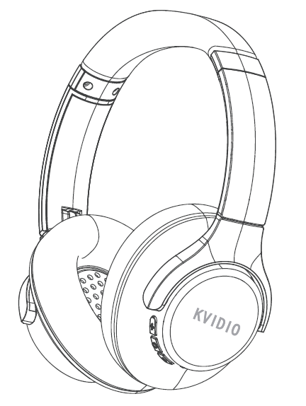 Casque sans fil KVIDIO WH201A