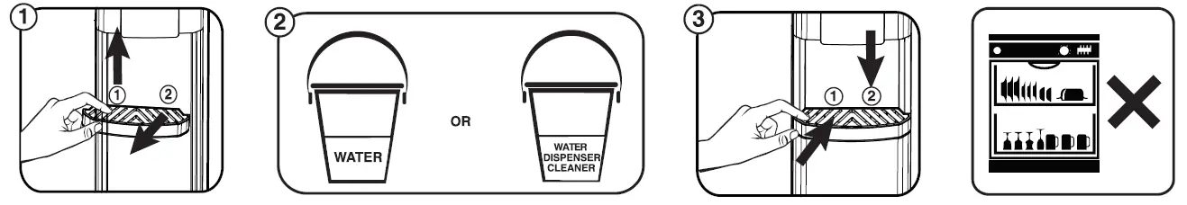 GLACIER BAY LY619 Distributeur d'eau à chargement par le bas à haut rendement fig2