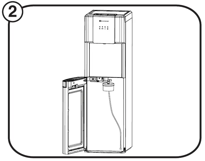 GLACIER BAY LY619 Distributeur d'eau à chargement par le bas à haut rendement fig6