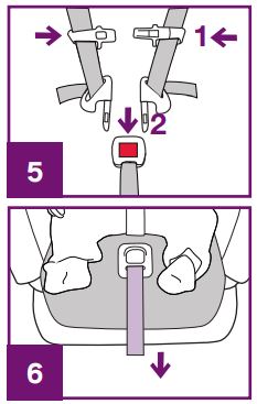 Nuna Rava - Manuel d'utilisation du dispositif de retenue pour enfant - FIG7