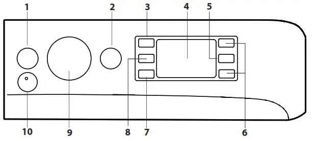 Lave-linge INDESIT - PANNEAU DE COMMANDE