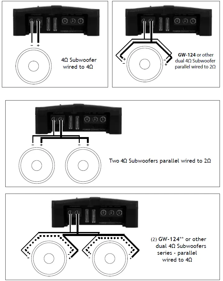 Power Acoustik Rzr1 2500D Razor Subwoofer fig-4