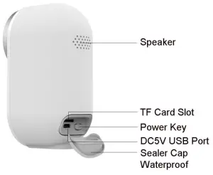 adorcam A4 Smart IP Camera avec batterie - vue d'ensemble2