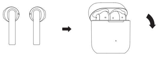 écouteurs sans fil onn CE2128B - figure 1