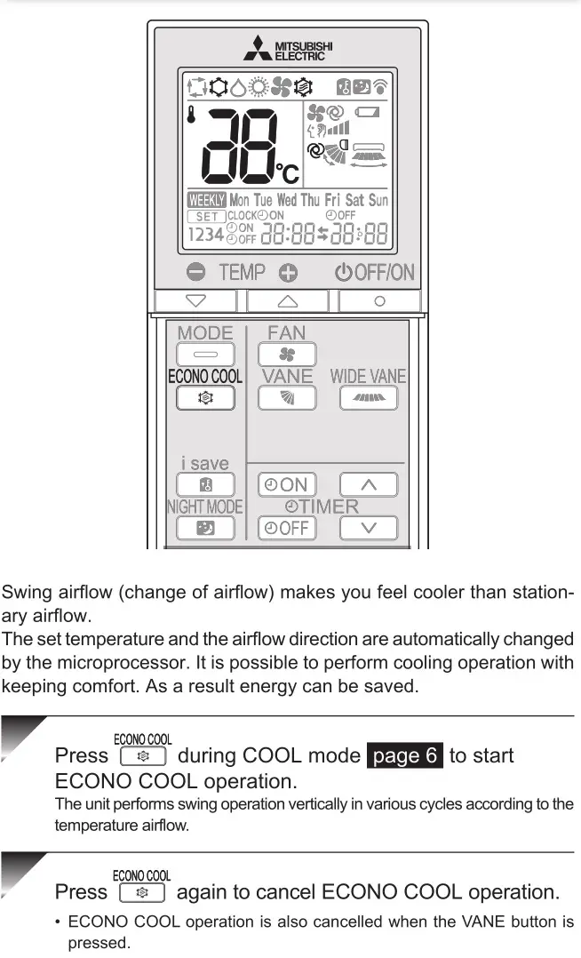 Mitsubishi-Electric-Split-Type-Air-Conditioners-ECONO-COOL-OPERATION (en anglais)