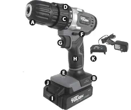 HYPER-TOUGH-20-VOLT-MAX-CORDLESS-DRILL-fig-1