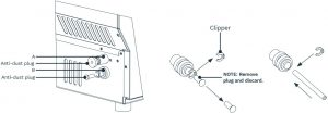 Raccordement à l'eau de la machine à glaçons