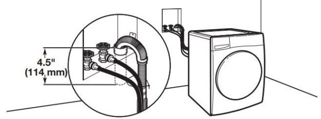 Whirlpool Front Load Washer Owner's Manual - Système d'évacuation des eaux de ruissellement murales