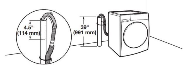 Manuel du propriétaire de la laveuse à chargement frontal Whirlpool - Système d'évacuation des eaux pluviales au sol