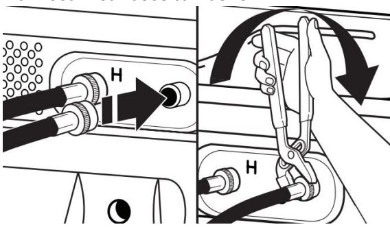 Whirlpool Front Load Washer Owner's Manual - Connecter les tuyaux d'entrée à la laveuse