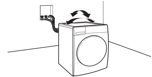 Whirlpool Front Load Washer Owner's Manual - Laveuse à bascule pour tester le contact avec les pieds