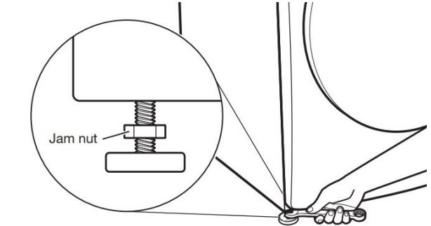 Whirlpool Front Load Washer Owner's Manual - Ajuster les pieds de nivellement