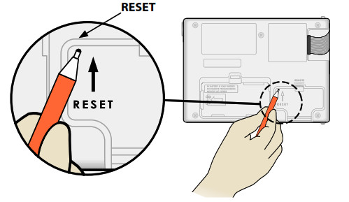 Bouton de réinitialisation du contrôleur RAIN BIRD ESP-ME3