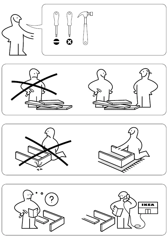 IKEA SUNDVIK Lit de camp blanc 60x120 cm-fig-1