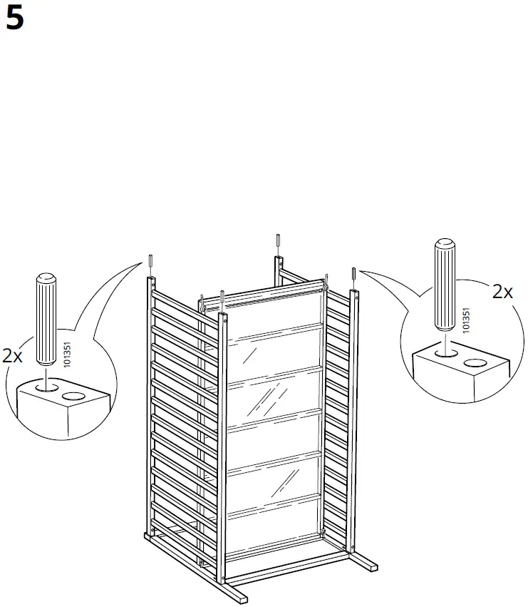 IKEA SUNDVIK Lit Blanc 60x120 cm-fig-6