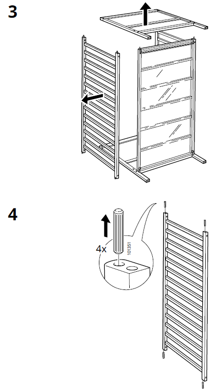 IKEA SUNDVIK Lit Blanc 60x120 cm-fig-15