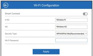 FIG 14 Configuration Wi-Fi