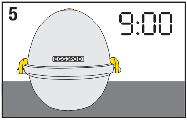 Eggpod-7071-Cuiseur d'oeufs-Sans-fil-Micro-ondes-fig-6