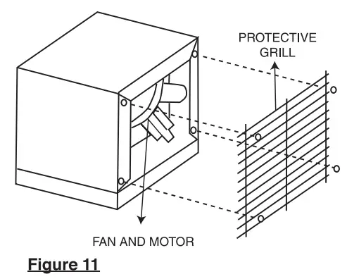 Comfort Zone CZ230ER 7,500-Watt, 240v Hard-Wired Digital Fan-Forced Ceiling Mount Heater (11)