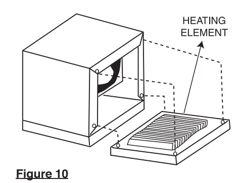 Comfort Zone CZ230ER 7,500-Watt, 240v Hard-Wired Digital Fan-Forced Ceiling Mount Heater (10)