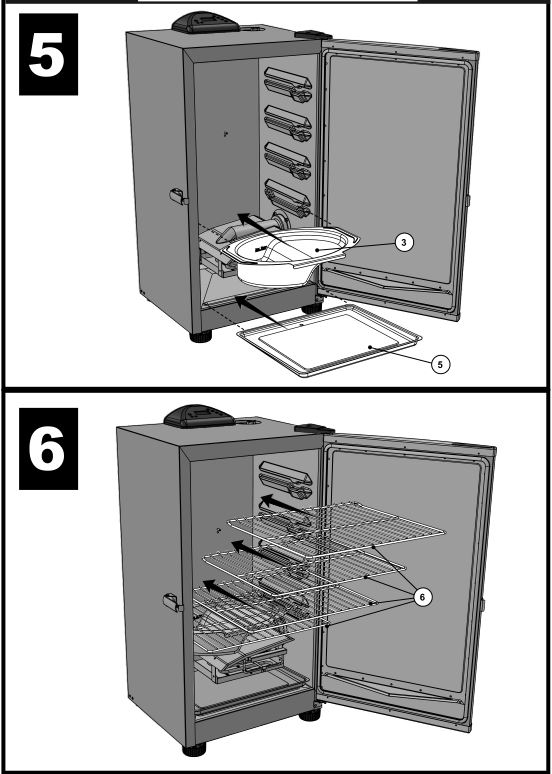 Fumoir électrique numérique 30 pouces Masterbuilt - ASSEMBLAGE 3