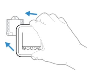 Montage du thermostat