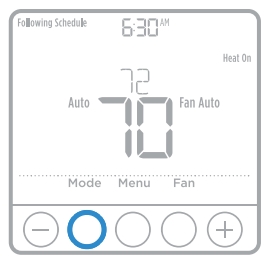 Honeywell-T6-Manual-Thermostat-System-operation