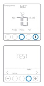 Honeywell-T6-Manual-Thermostat-Installer-system--test