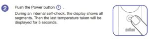 FIG 7 Comment utiliser votre Braun ThermoScan