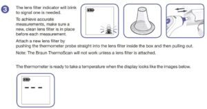 FIG 8 Comment utiliser votre Braun ThermoScan