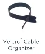 Organisateur de câbles en velcro