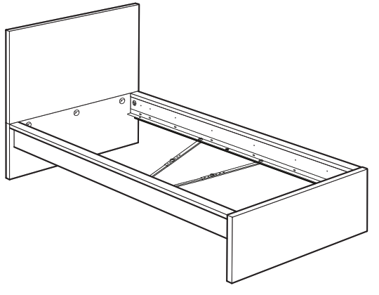 Lit IKEA MALM