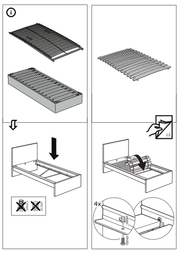 IKEA MALM Lit-1-123