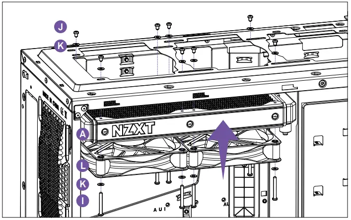 NZXT Kraken Z53 RGB 240mm Liquid Cooler avec écran LCD - MONTAGE DIRECT