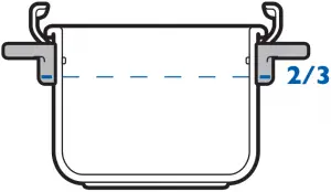 UTILISATION - Remplissage maximum 1