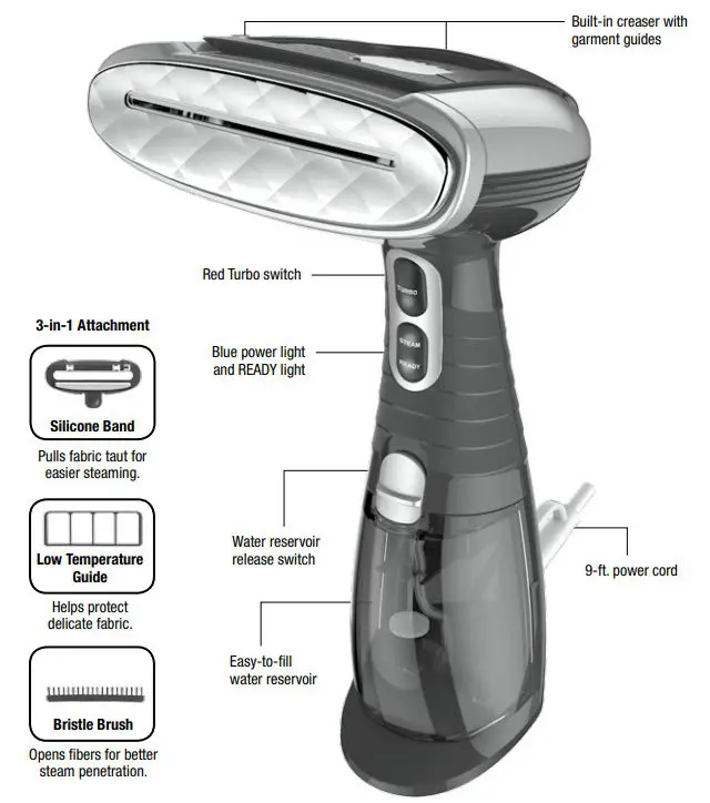 CONAIR GS38 Turbo ExtremeSteam Défroisseur à main -