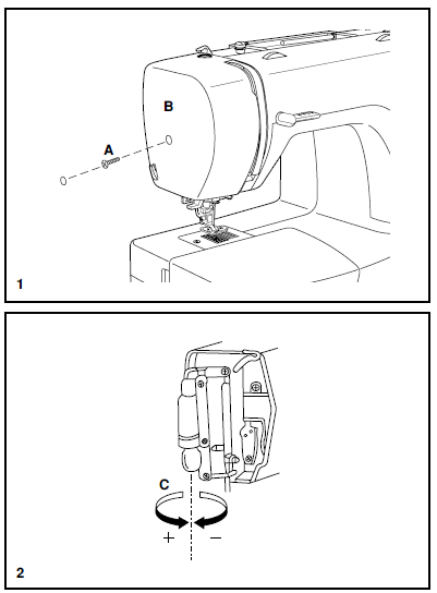 Machine à coudre Singer 50T8 E99670 fig-6