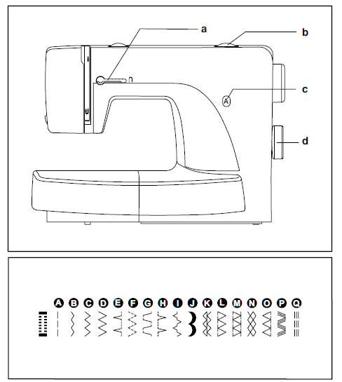 Machine à coudre Singer 50T8 E99670 fig-17