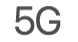 L'icône d'état de la 5G.