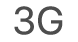 L'icône d'état 3G.